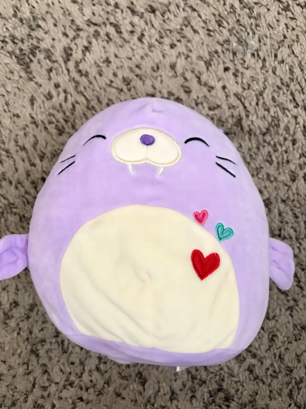 Squishmellow seal plushie